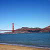 Golden Gate Bridge seen from Marine Drive