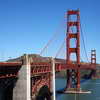 Golden Gate Bridge seen from Presidio Park