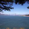 Golden Gate Bridge seen from Lincoln Park