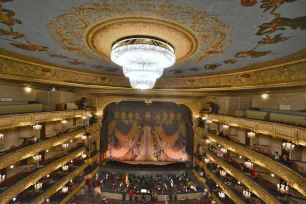 Inside the Mariinsky Theatre, Saint Petersburg