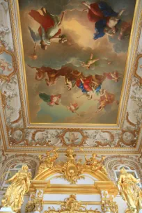 Ceiling above the Great Staircase, Great Palace, Peterhof