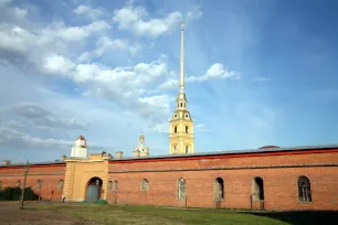 Iconostasis in the Peter and Paul Cathedral in St. Petersburg