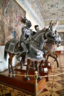 Medieval armor, Hermitage, Saint Petersburg, Russia