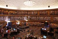 The Rotunda of the Stadsbiblioteket in Stockholm