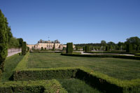 Formal garden in the Drottningholm Park