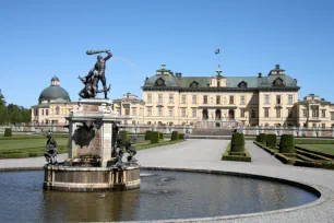 Hercules fountain at Drottningholm Palace