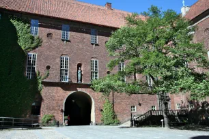 Inner courtyard of the Stadshuset in Stockholm