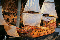 Scale model of the Vasa