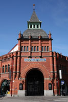 Östermalms Salhuhal, a food market hall in Stockholm