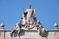 Mother Svea (Mother Sweden), Riksdaghuset, Stockholm