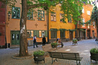 Brända Tomten Square, Gamla Stan