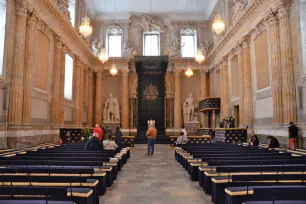 Hall of State in the Royal Palace in Stockholm, Sweden