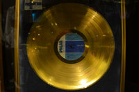 Gold record in ABBA The Museum, Stockholm