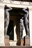 Atlants, New Hermitage, St. Petersburg, Russia