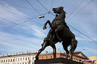 Anichkov Bridge, Nevsky Prospekt