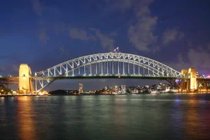 Harbour Bridge at night, Sydney