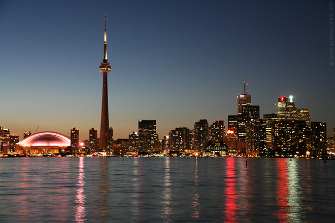 Toronto Skyline at night