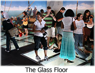 Glass Floor in the CN Tower's observatory