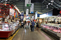 Inside the St. Lawrence Market, Toronto