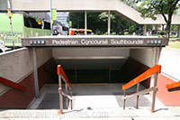 PATH entrance near city hall, Toronto