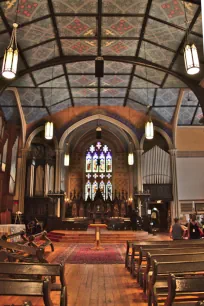 Interior of the Church of the Holy Trinity in Toronto