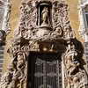 Ornate doorway of the Palau de dos Aig�es