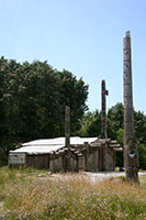 Haida Village, Museum of Anthropology, Vancouver