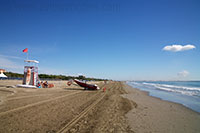 The Beach at Lido, Venice, Italy
