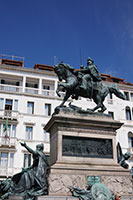 Vittorio Emmanuele II statue, Venice, Italy