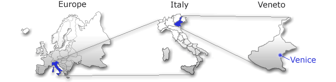 Location of Venice