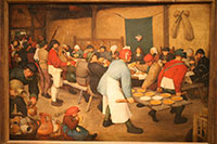 Die Bauernhochzeit, Pieter Bruegel der Ältere, Kunsthistorisches Museum