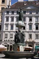 Austria Fountain, Freyung, Vienna