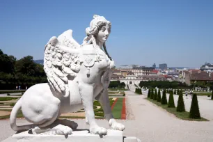 Sphinx, Belvedere Park, Vienna