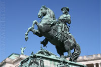 Eugen von Savoyen, Heldenplatz, Wien