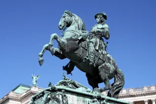 Statue of Eugène of Savoy, Heldenplatz, Vienna