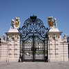 Main entrance gate to the Oberes Belvedere