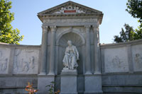 Grillparzer Monument, Volksgarten