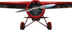 Amelia Earhart's Red Vega, Air and Space Museum, Washington DC