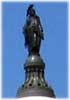 Statue of Freedom on top of the US Capitol