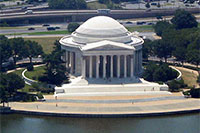 Jefferson Memorial from Washington Monument