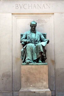 Statue of James Buchanan in Meridian Hill Park, Washington DC