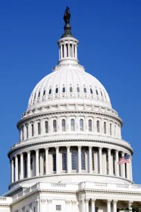 The Dome of the US Capitol in Washington DC