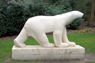 Polar Bear sculpture, Middelheim sculpture museum, Antwerp