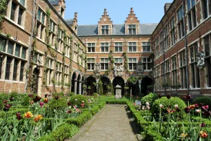 Plantin-Moretus courtyard, Antwerp