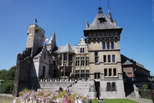 East facade of the Steen castle in Antwerp