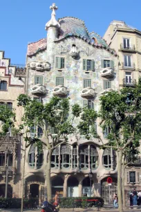 Casa Batlló, Eixample, Barcelona