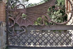 Dragon Gate, Güell Pavilions, Barcelona