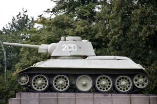 T34 tank, Tiergarten Soviet Memorial, Berlin