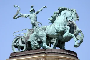 War, Millennium Monument, Budapest