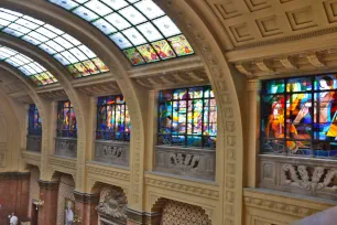 Stained-glass Windows, Hotel Gellért, Budapest